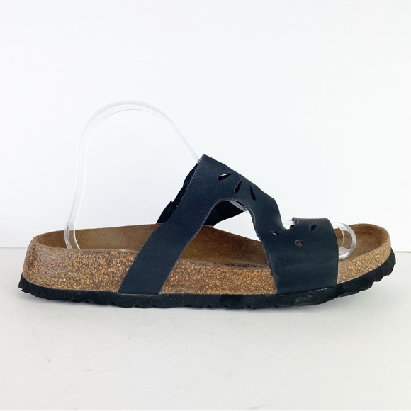 Birkenstock Betula Zara Black Floral Cutout Boho Sandals EU 41 - Picture 5 of 11